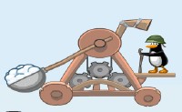 Crazy Pinguin Catapult