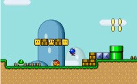 Sonic in Mario World